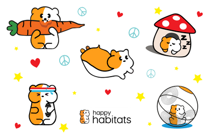 Happy Habitats' Jumbo Sticker