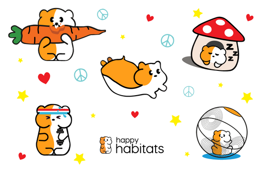 Happy Habitats' Jumbo Sticker