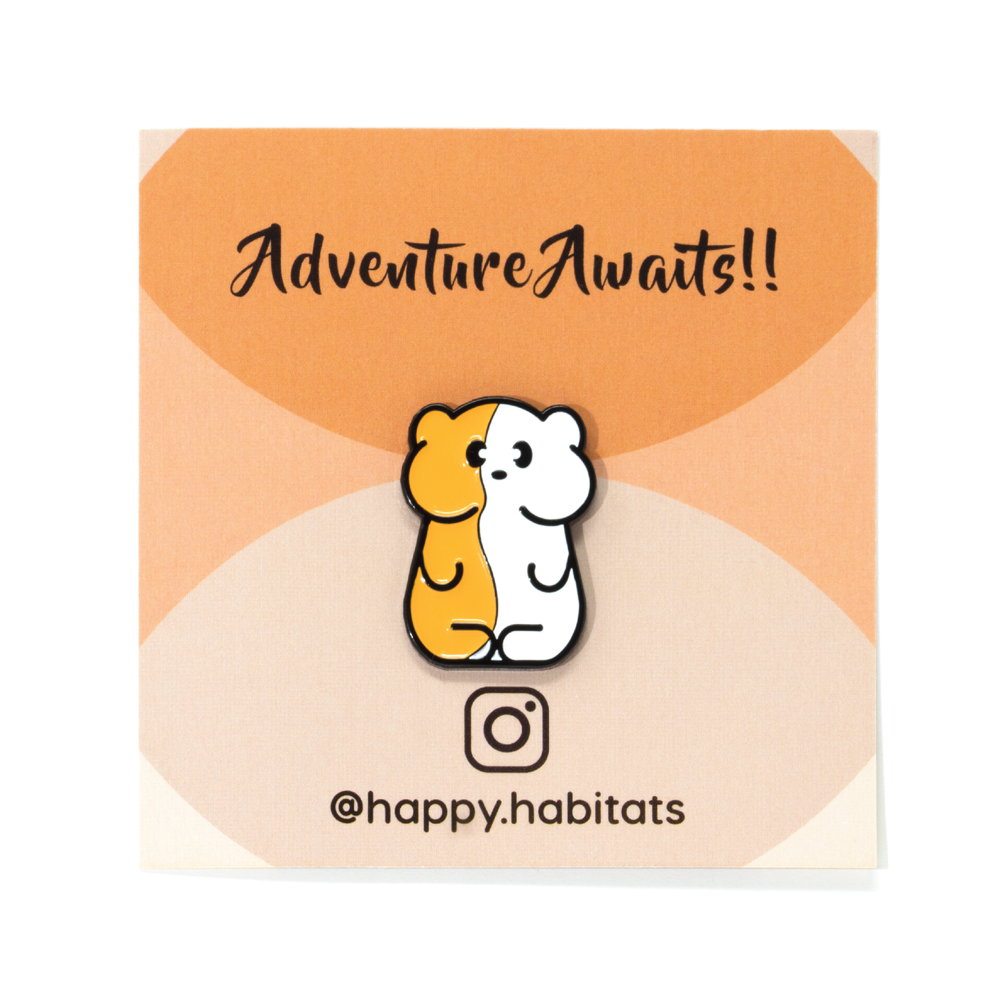 Happy Habitats' Logo Pin